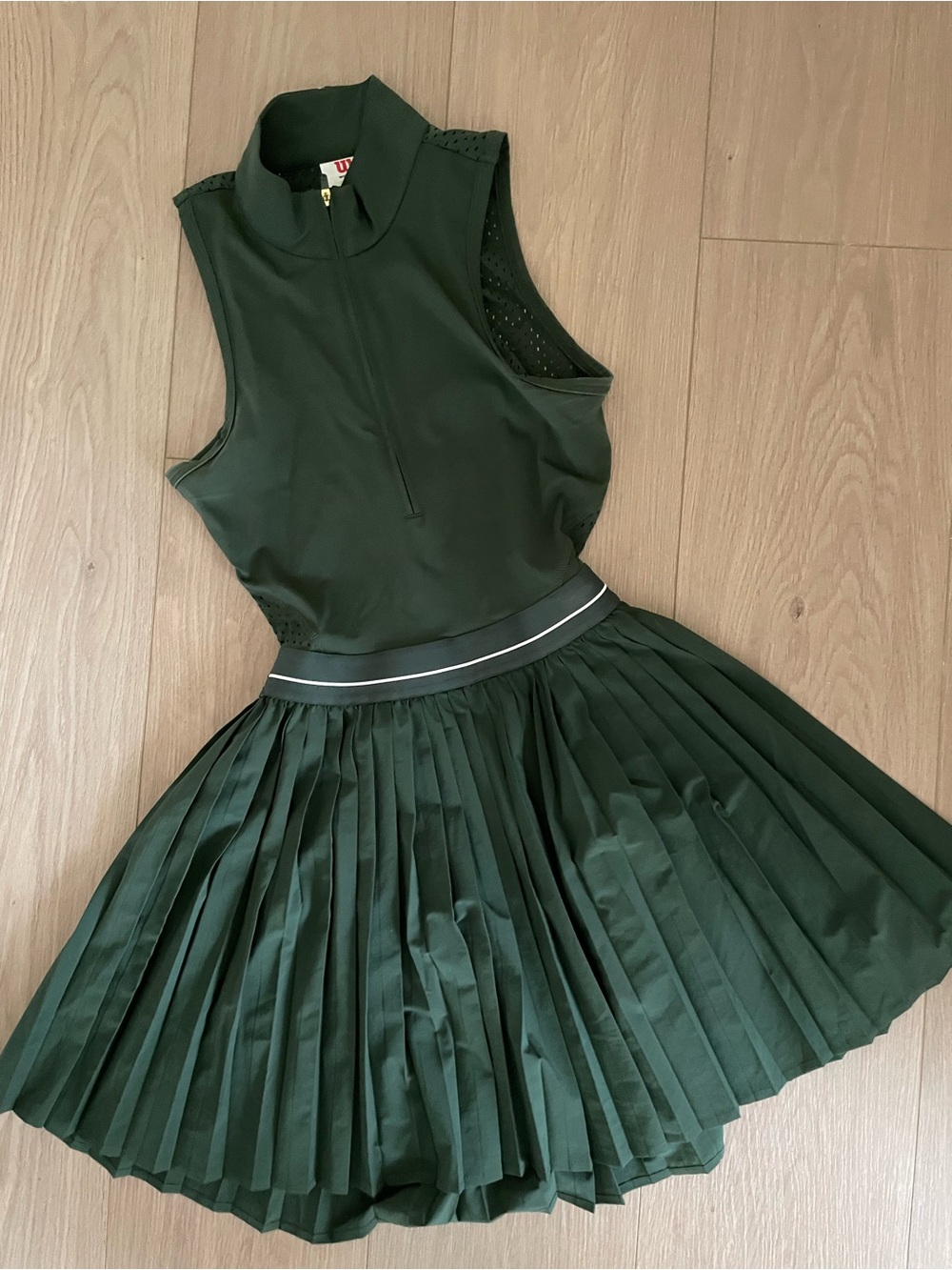 Wilson Winning Tennis Dress Green - Picture 4 of 5
